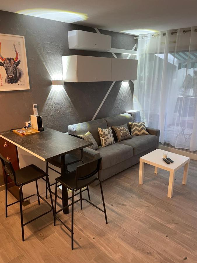 Superbe Studio, Terrasse, Piscine, Parking Le Grau-du-Roi Kültér fotó