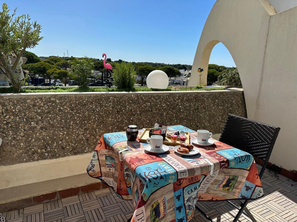 Superbe Studio, Terrasse, Piscine, Parking Le Grau-du-Roi Kültér fotó